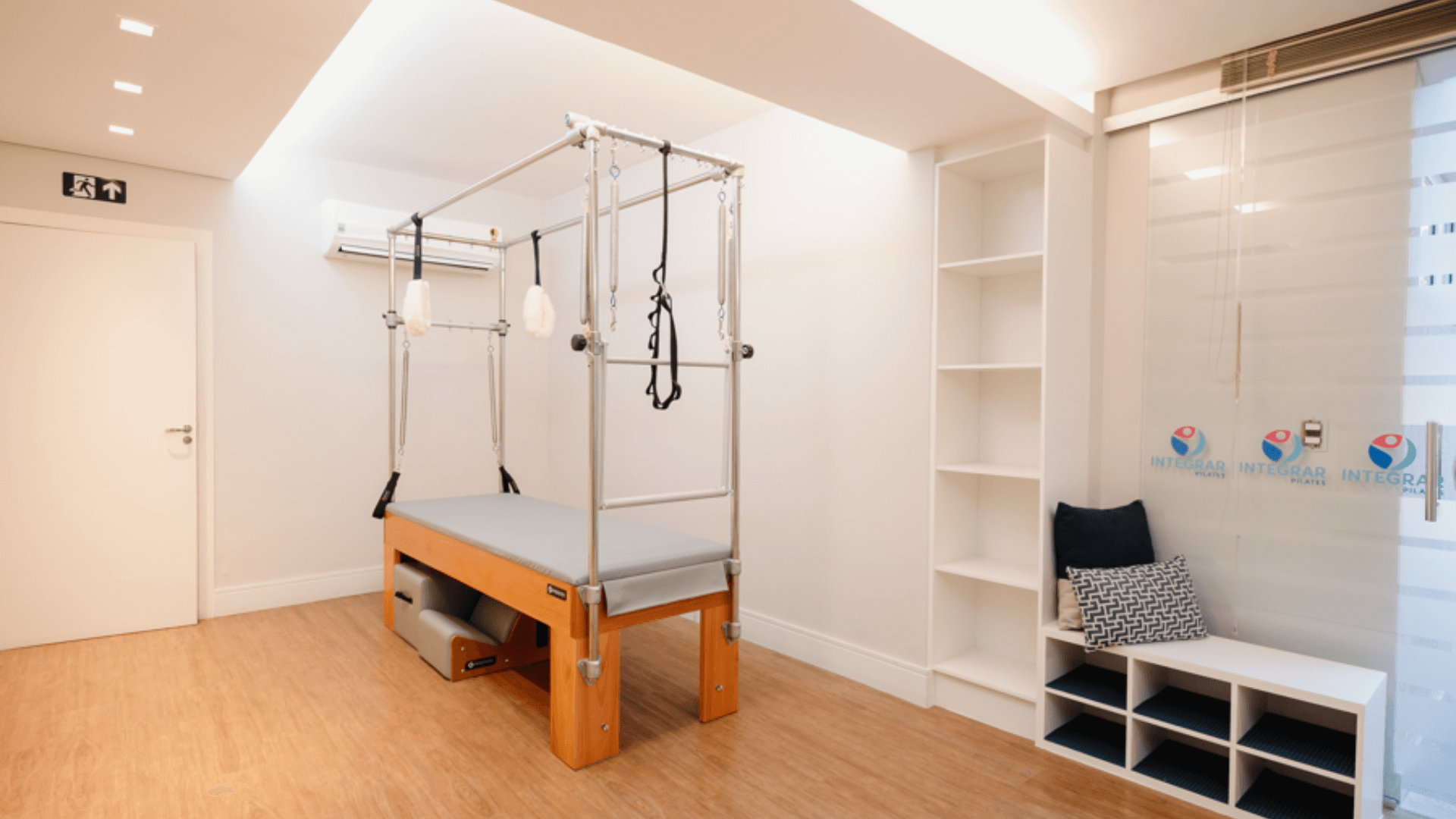 Equipamentos de Pilates no Studio Integrar